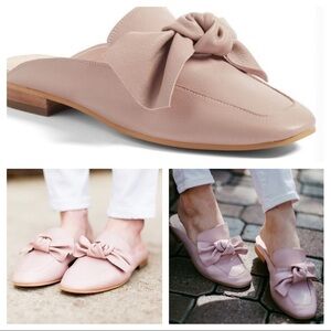 BP. MADDY BOW MULES Dusty Pink size 7.5 M